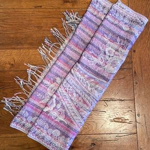 Purple Paisley lightweight scarf ALL SCARVES 3/$12